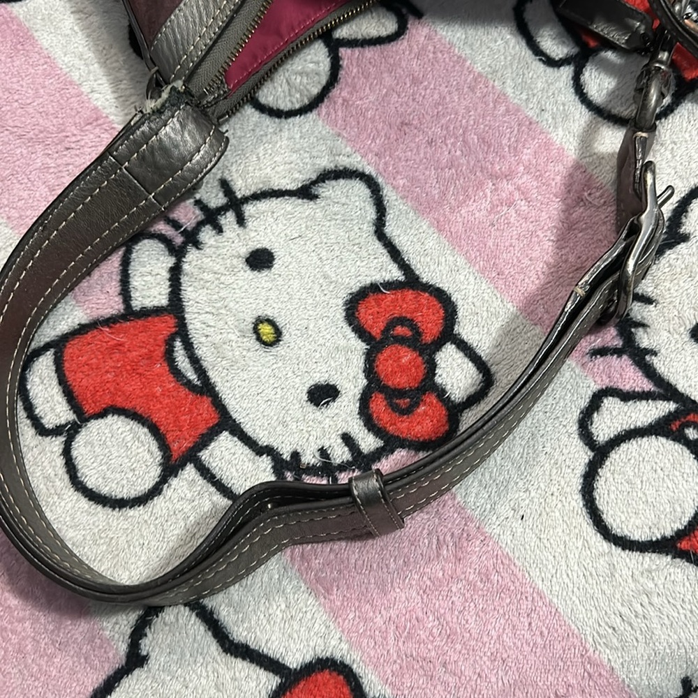 Vtg Coach Patchwork Purse - image 4